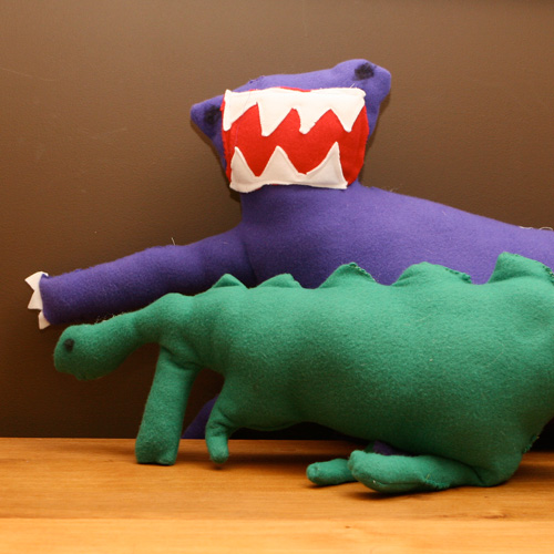 Pre-birthday dinosaurs