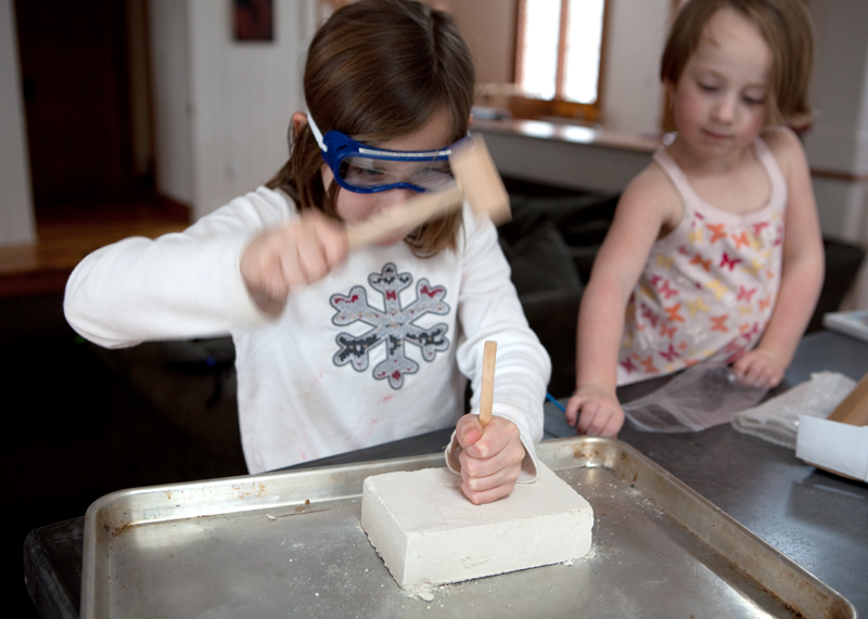 Digging our way through the day