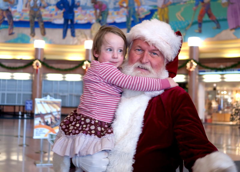 Christmas Eve at the museum