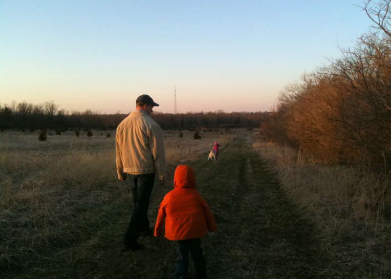 Family walk
