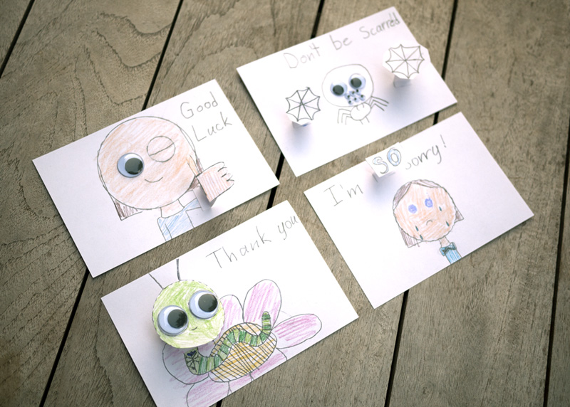 Three dimensional cards