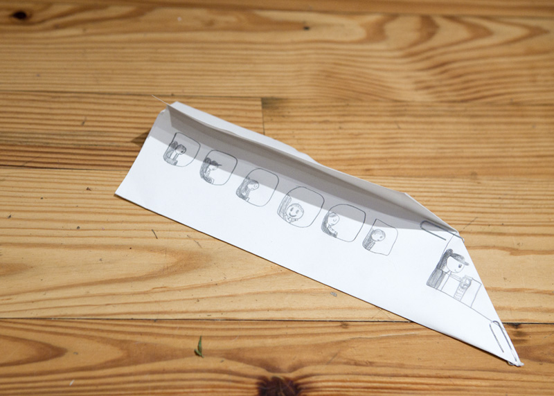 Paper airplane